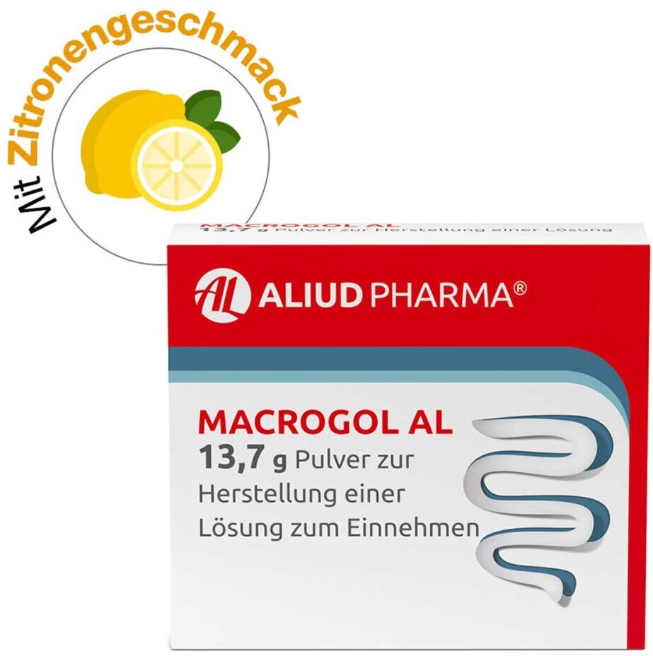 AL Aliud Pharma Macrogol AL 13,7 g Pulver bei Verstopfung