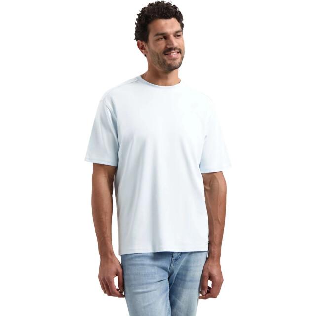 No Excess T-shirt crewneck solid heavy interl sky