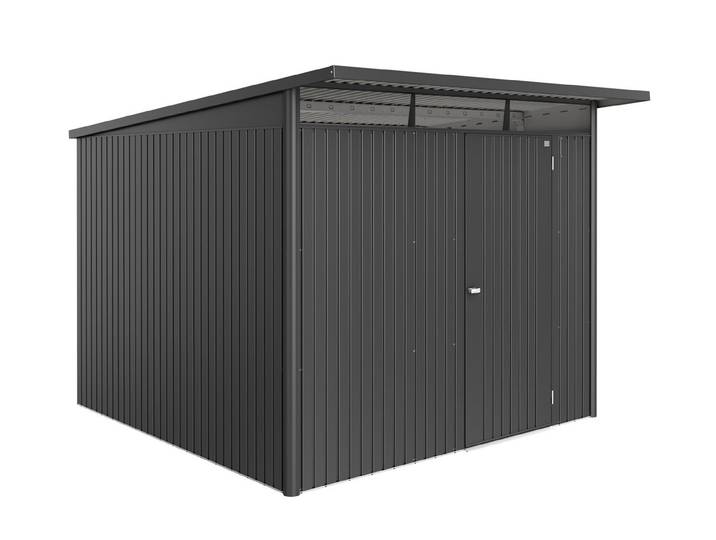 Biohort Gartenhaus AvantGarde ECO A7 Standardtür Dunkelgrau