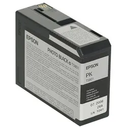 Epson Original T5801 Druckerpatrone photo schwarz 80ml (C13T580100)