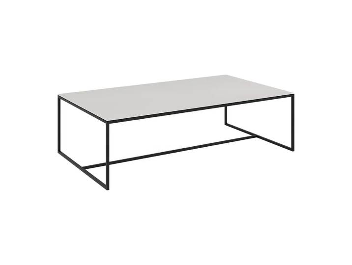Klubtisch Levo, Willisau, hard white, Holz