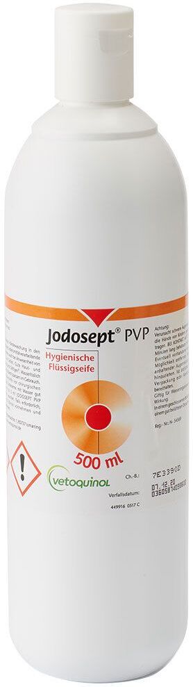 Jodosept PVP jodhaltige Flüssigseife 500 ml