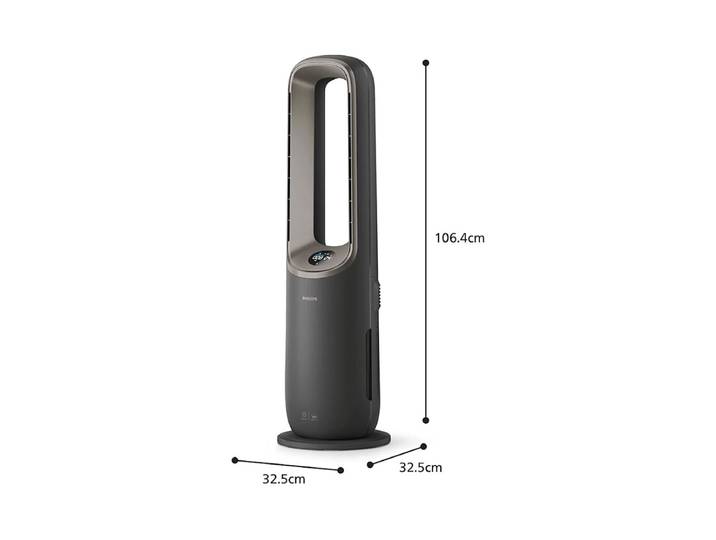 Philips AMF970/10 4-in-1 Luftreiniger, Ventilator, Heizer, Befeuchter Anthrazitgrau