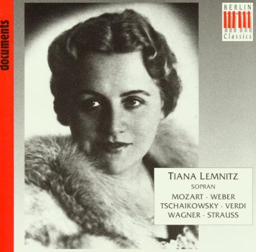 Tiana Lemnitz - Opernarien (Aufnahmen 1942-1953) - Preis vom 30.09.2026 22:30:23 h