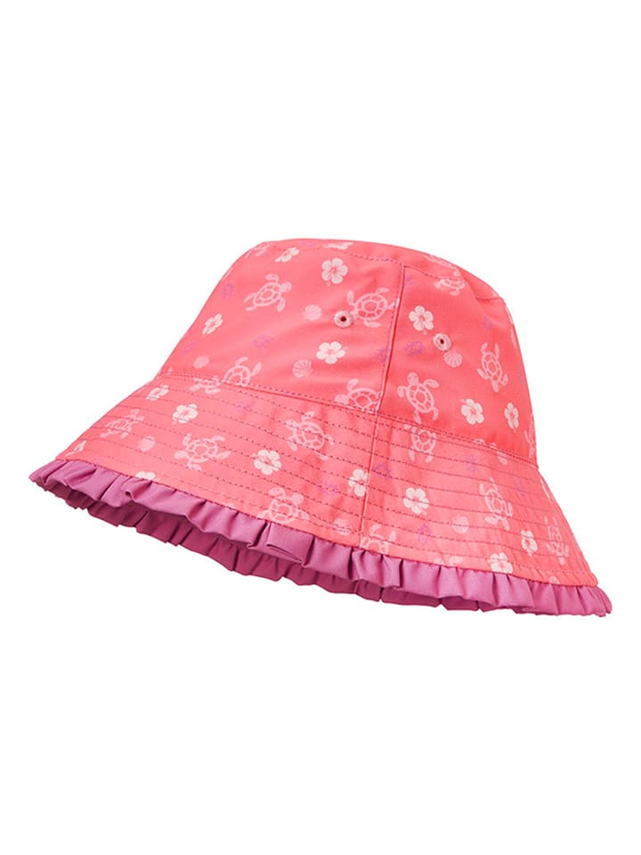 Playshoes Wende-Sonnenhut "Hawaii" in Pink - 55 cm