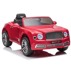 Batterieauto Bentley Mulsanne rot lackiert