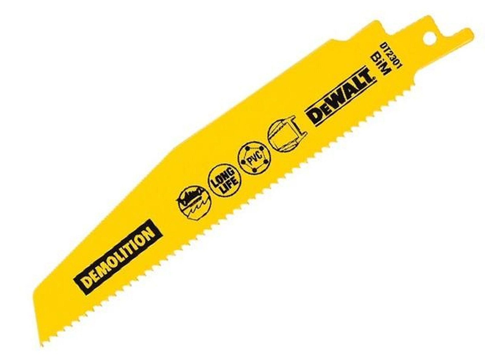 DeWalt Reciprozaagblad BIM Multi, 228 mm, 5 stuks