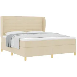 vidaXL, Boxspringbett, Brynlee Lines design (180 x 200 cm)