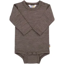Joha Woll-Body langarm, braun, 68
