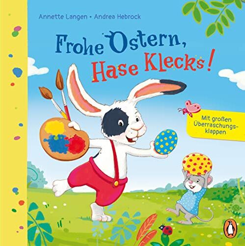 Annette Langen - Frohe Ostern, Hase Klecks!: Pappbilderbuch ab 2 Jahren - mit großen Überraschungsklappen - Preis vom 14.10.2026 23:07:16 h