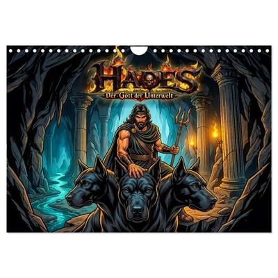 Hades - Der Gott der Unterwelt (Wandkalender 2027 DIN A4 quer), CALVENDO Monatskalender