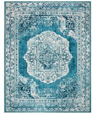 SAFAVIEH Crystal Stephania Vintage Oriental Medallion Rug