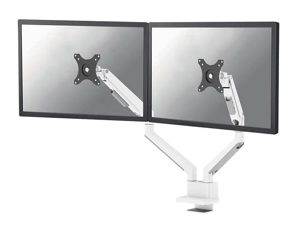 Neomounts NEXT Slim DS70-250WH2 vollbewegliche Tischhalterung für 17-32" Bildschirme - Weiß