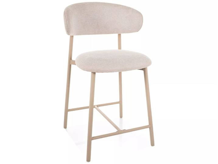 Barhocker ELONE, Kaschmir/hellbeige