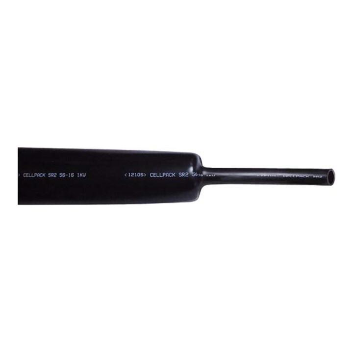 Cellpack Schrumpfschlauch o.Kleber, in 1m Absch SR2 22-6/1000 sw (127394)