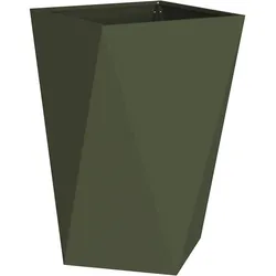 vidaXL Pflanzkübel Olive Grün 50 x 50 x 75 cm Stahl