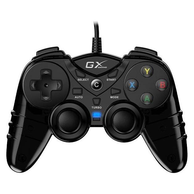 Genius Gx-17uv USB Gamepad schwarz (PC, PS3) (31610001400)