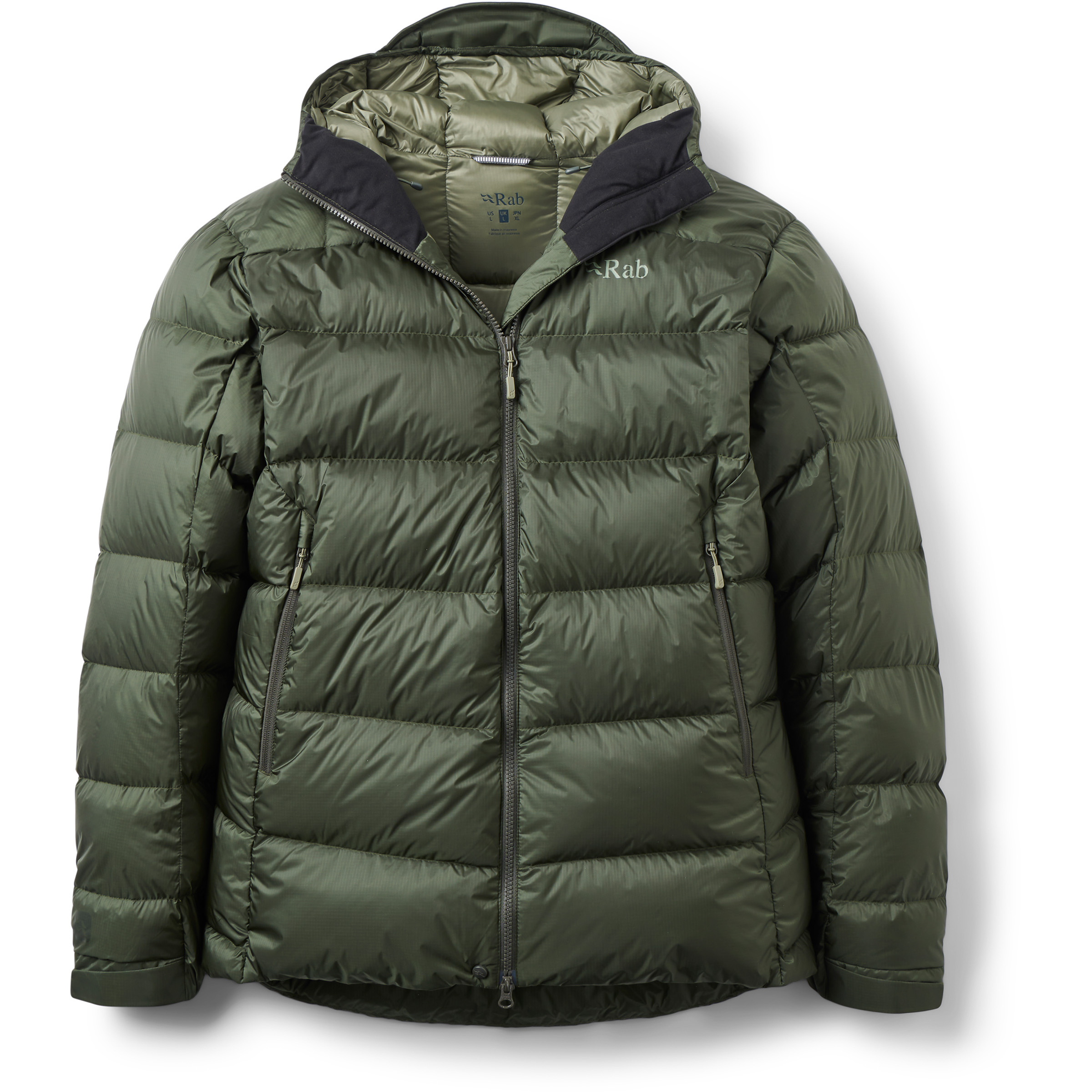 Rab Neutrino Pro Hoody Herren Isolationsjacke oliv Größe L Alpinklettern | Sportklettern | Bergsteigen Klein verpackbar Wasserabweisend