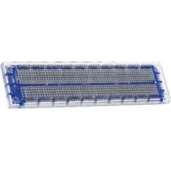 BREADBOARD1 700 - Experimentier-Steckboard, 700 Kontakte, transparent/blau