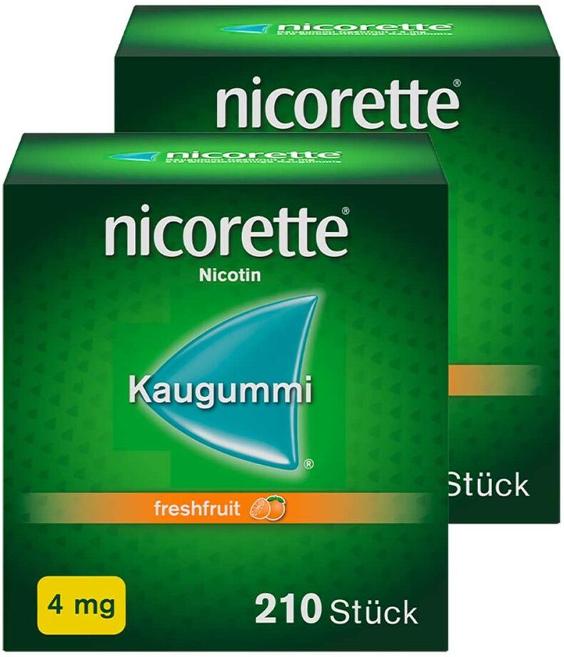 nicorette® Kaugummi 4 mg freshfruit