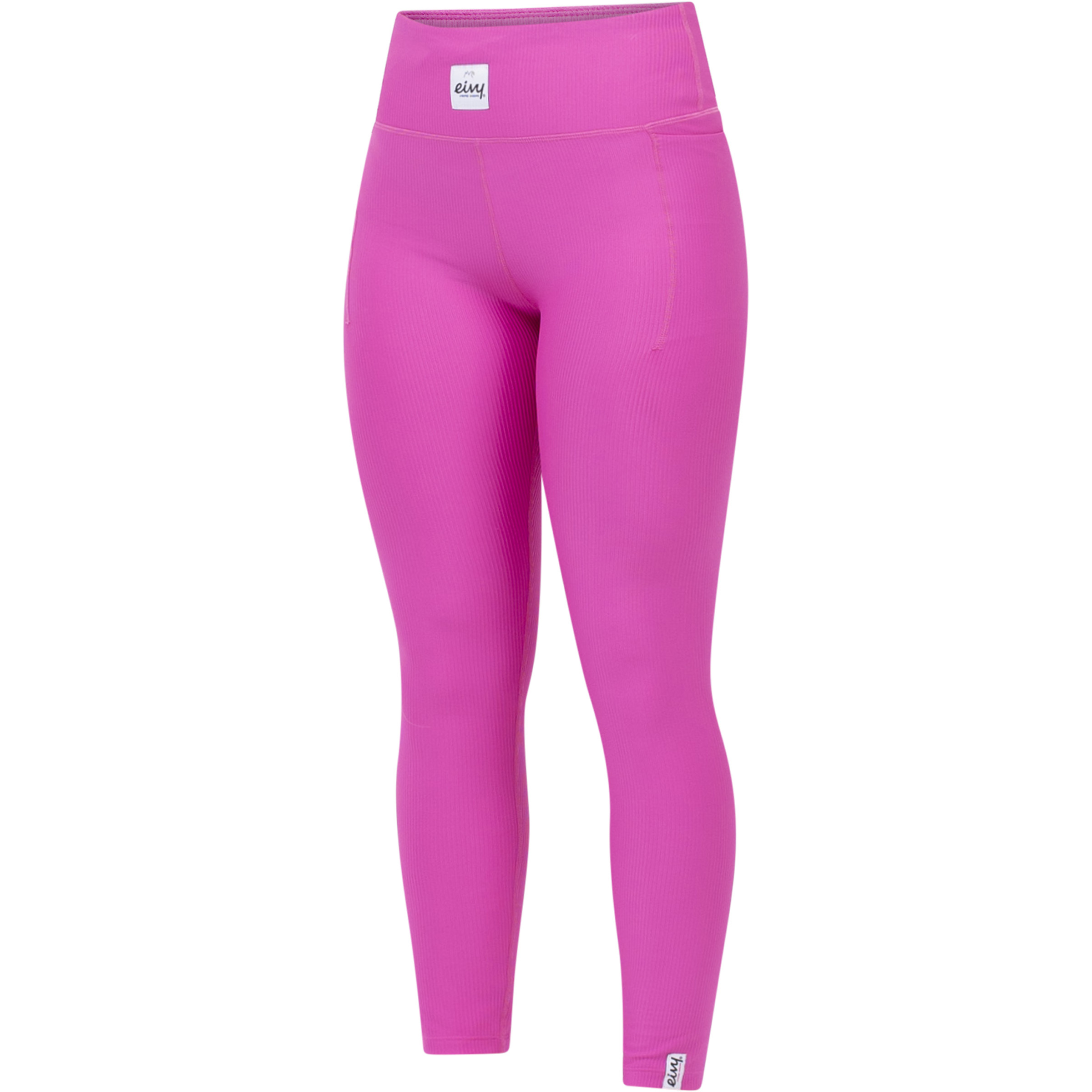 Eivy Pocket Rib Tights Damen Yogahose pink Größe S Yoga | Training & Fitness Elastisch