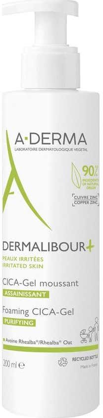 A-DERMA Dermalibour+ CICA Gel Espumoso 200 ml