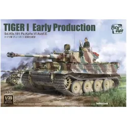 Border Model Tiger I Early Production Sd.Kfz.181 Pz.Kpfw.VI Ausf.E