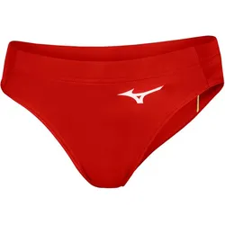 Mizuno, Damen, Sporthose, Wom Premium Slip Damen (L), Schwarz, Rot