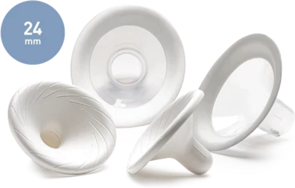 Nuvita Baby Embudos intercambiables para Sacaleches - 24 mm