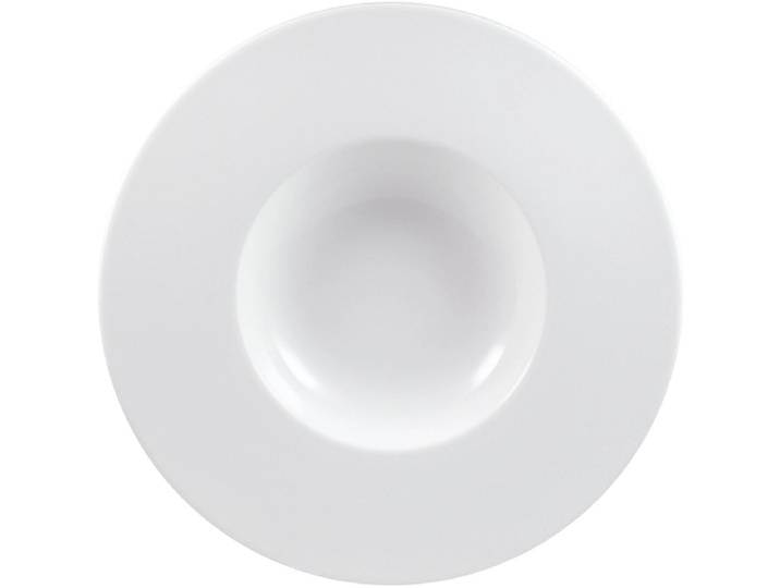 Set mit 12 tiefen Tellern PROFESSIONAL Porzellan weiss 12-teilig
