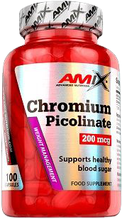 Amix Suplemento Chromium Picolinate 100 Cápsulas