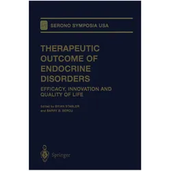 Therapeutic Outcome of Endocrine Disorders, Fachbücher von Barry B. Bercu, Brian Stabler