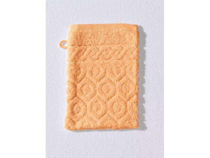 Handtuch ROSS Gr. 3, rot (apricot), B:100cm L:150cm, Walkfrottee, 100% Baumwolle, Handtücher, Handtuch
