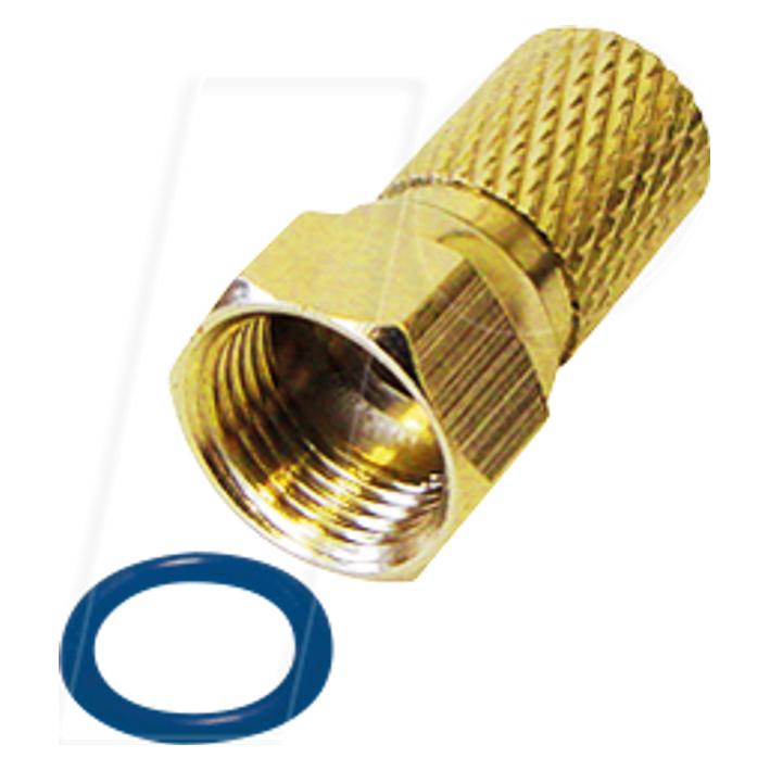 Maxtrack Twist-On F-Stecker (MATR FFZL0IDGL-4012386066910)