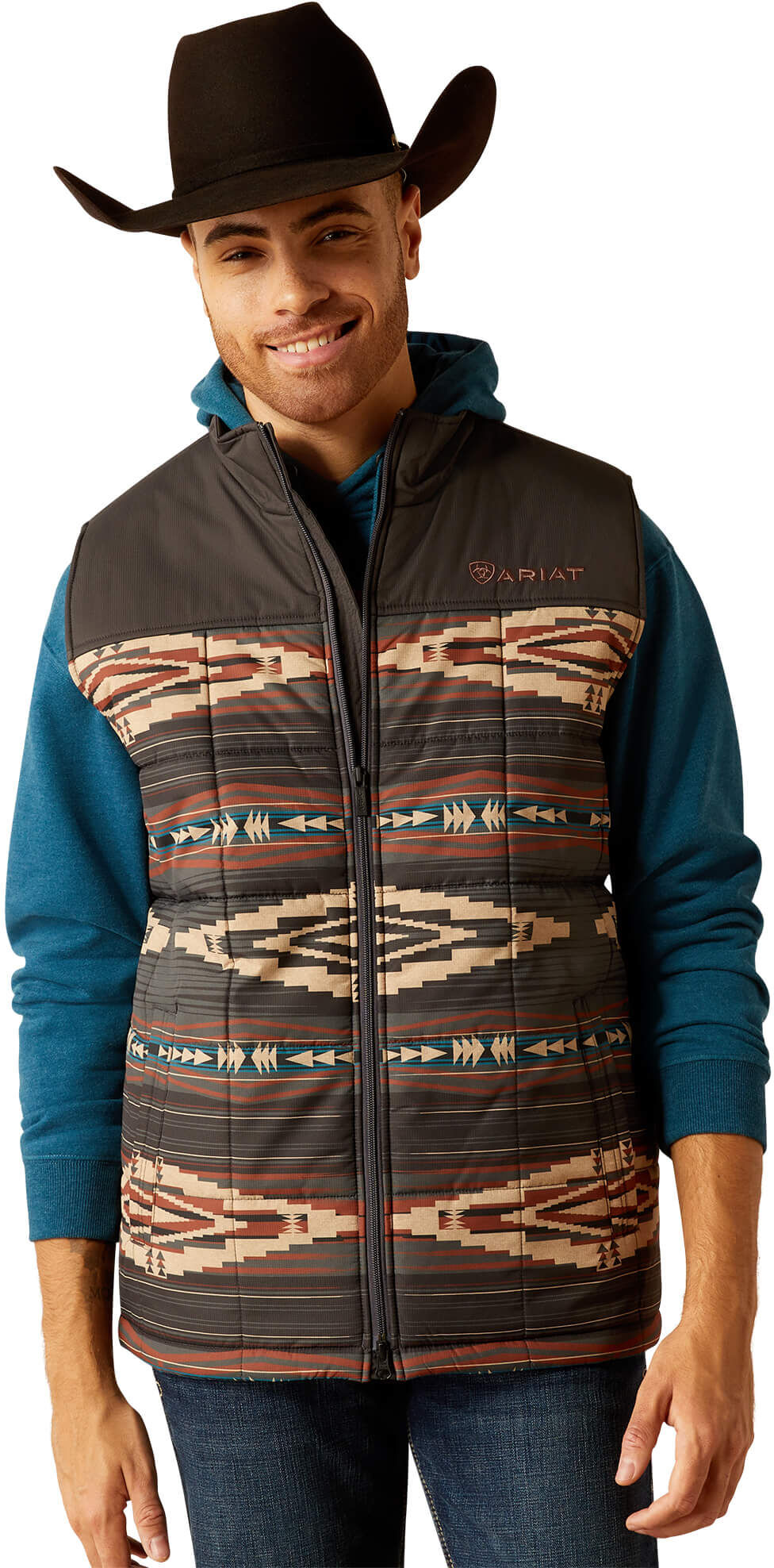 Men's Crius Insulated Vest in Cornstalk, Size: 3XL by Ariat