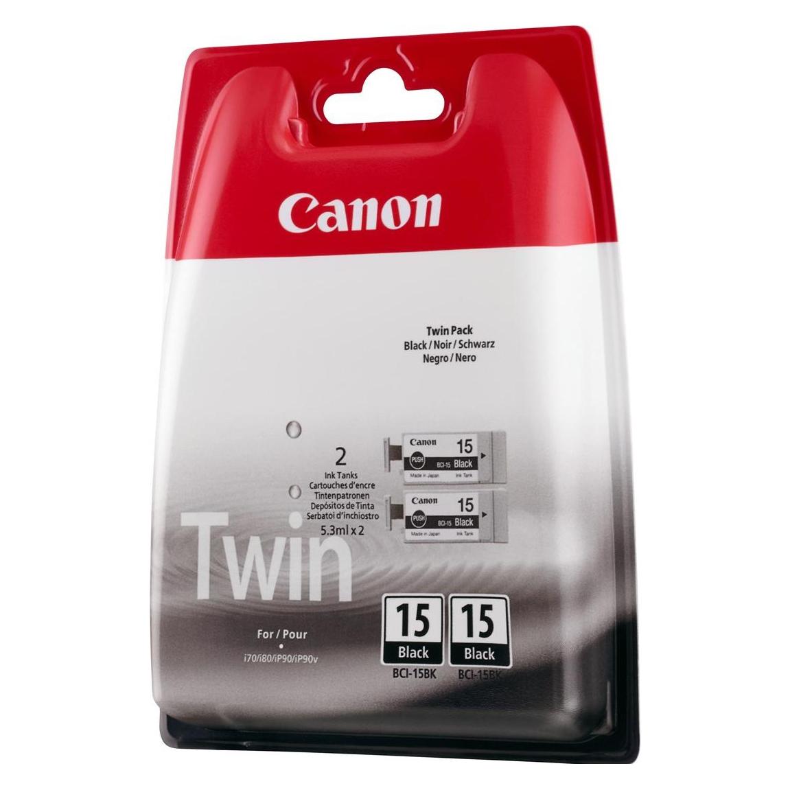 Canon Bci-15bk (BK) (8190A002)