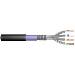 DIGITUS Instal-kab Cat7 S/FTP tw.Pair 1000m schw. Erdkabel (Speditionsversand)