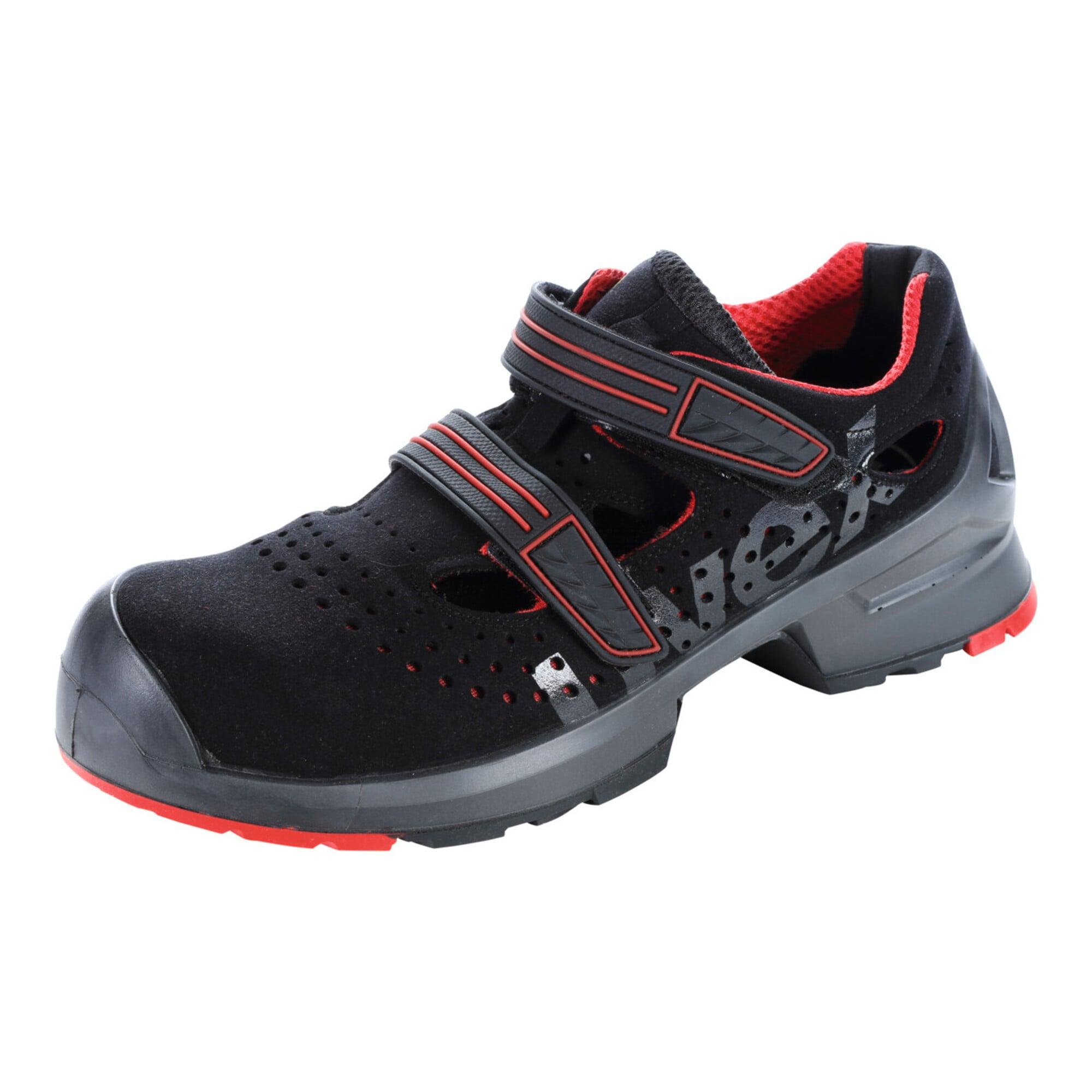 uvex Sandale schwarz/rot uvex 1 x-tended support, S1P, EU-Schuhgröße: 36 (8536236)