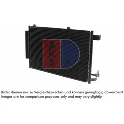 Kondensator Klimaanlage AKS DASIS 092050N für Ford Fiesta VI