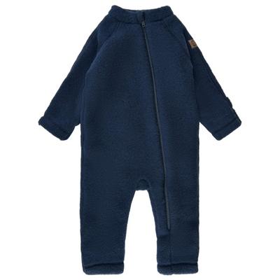 Mikk-Line - Wool Baby Suit - Overall Gr 74 blau