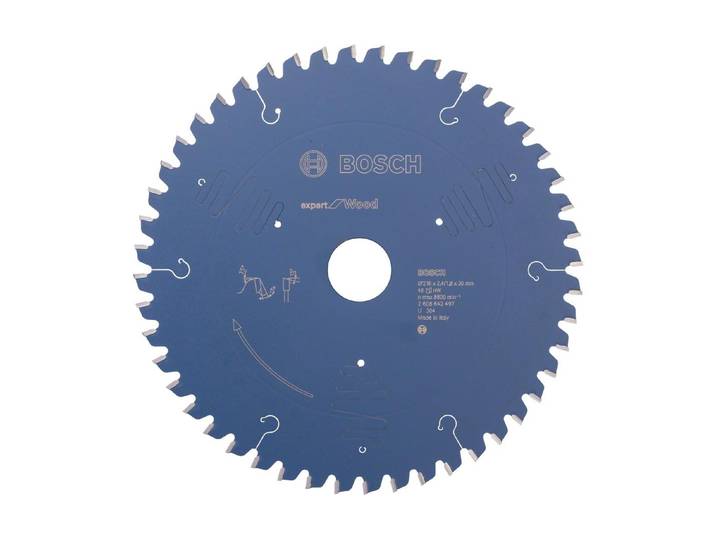 Kreissägeblatt BOSCH PROFESSIONAL Kreissägeblatt E , grau, Ø:21,6cm, Stahl, Sägeblätter, Kreissägeblatt