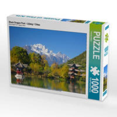 CALVENDO Puzzle Black Dragon Pool - Lijiang / China | 1000 Teile Lege-Größe 64x48cm Foto-Puzzle für glückliche Stunden