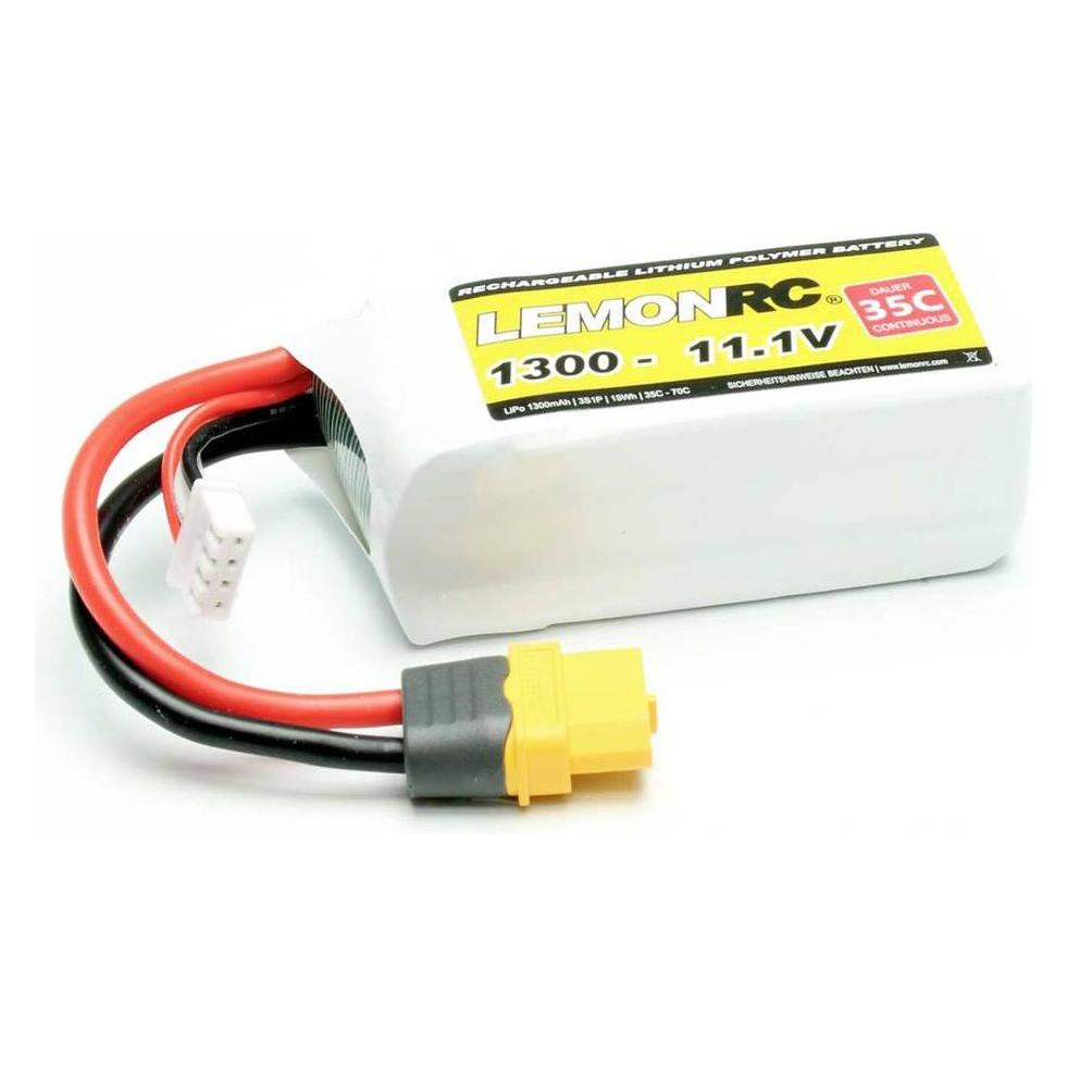 Pichler LEMONRC XT 1300 - 11.1V (35C) Lipo Akku (1300 mAh, 11.10 V) (15711)