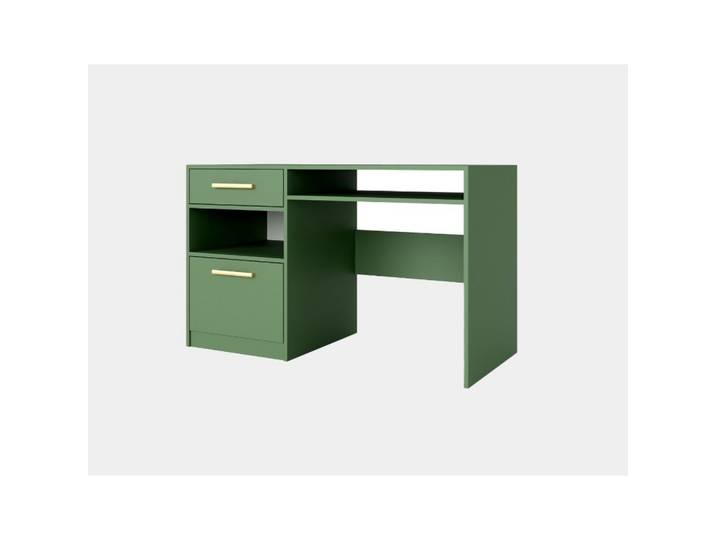 SCHREIBTISCH ELISE 125x58x82 cm Bürotisch Computertisch, Hellgrün