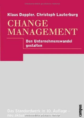 Klaus Doppler - Change Management: Den Unternehmenswandel gestalten - Preis vom 30.09.2026 09:01:18 h