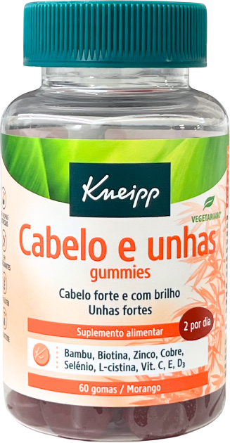 Kneipp Cabelo e Unhas 60 gomas
