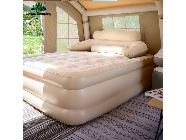 Matelas auto-gonflant double Lohascamping, épais 40 cm, matelas de camping pliable et compact, matelas de couchage, matelas pneumatique, tapis de sol