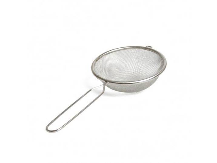 Bolzeef met steel, roestvrij staal, Ø 12 cm