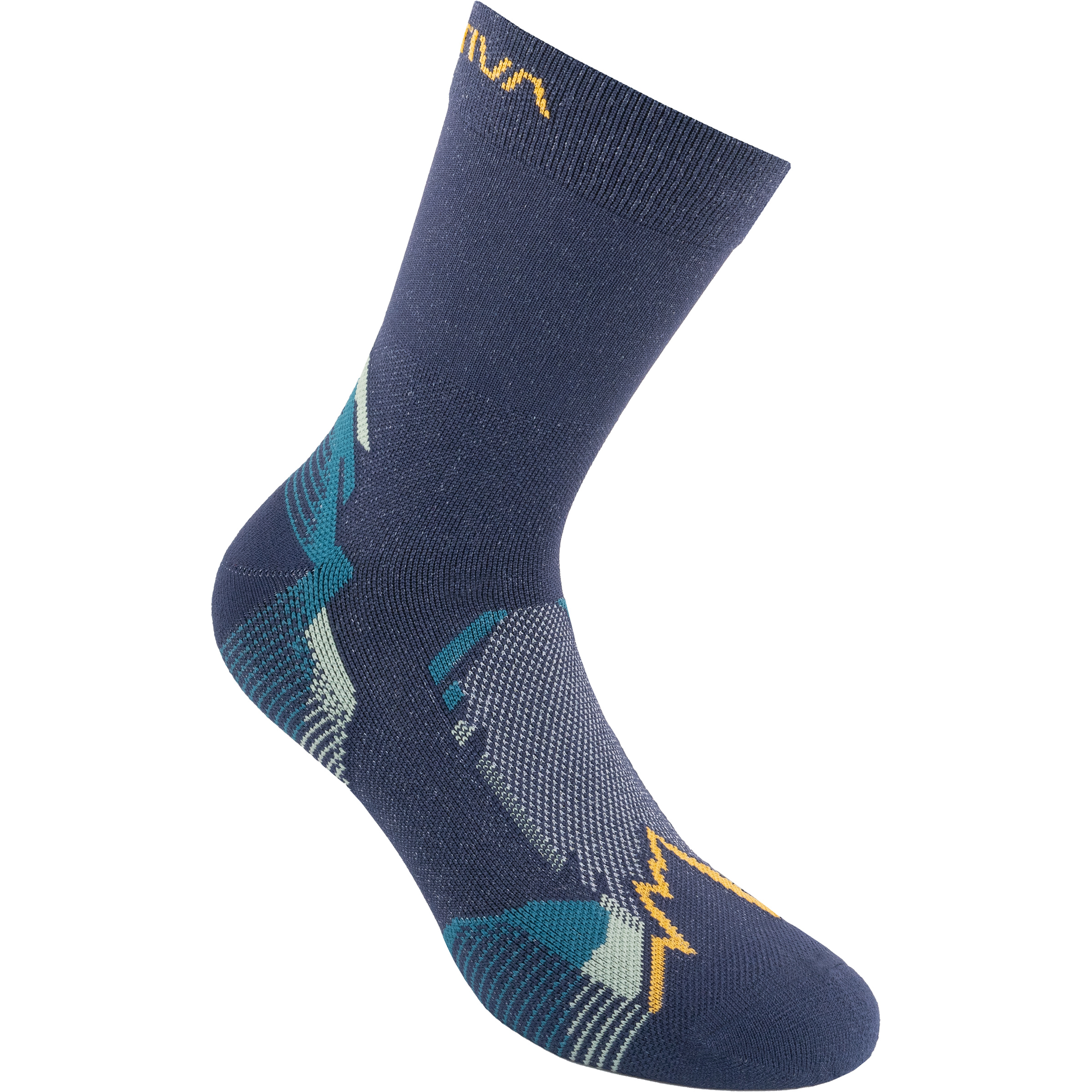 La Sportiva Hike Tech Wandersocken blau Größe 38 Trekking Elastisch