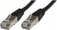 MicroConnect B-FTP502S Cat5e F/UTP Netwerkkabel met RJ-45 connectoren, 2 meter, zwart